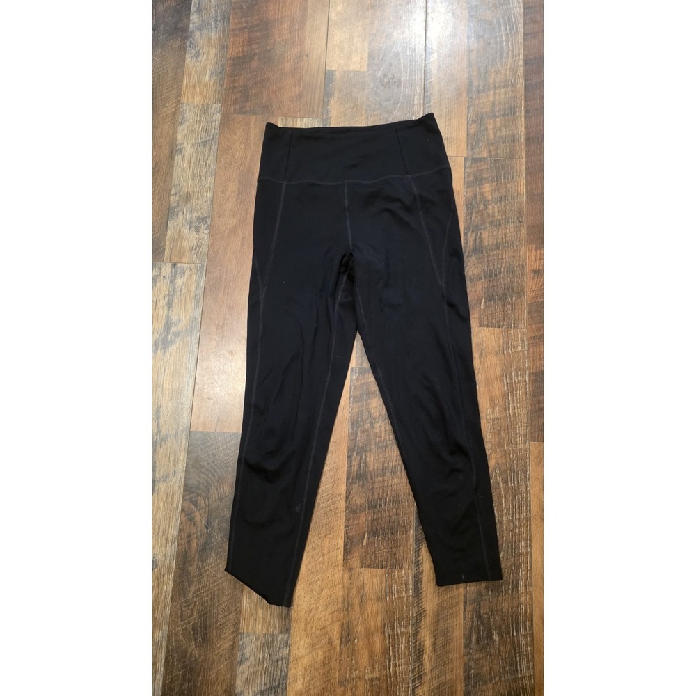 Girlfriend Collective Compressive High-Rise Legging in Black, Size Medium